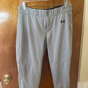 Under Armour Gray Softball Pants